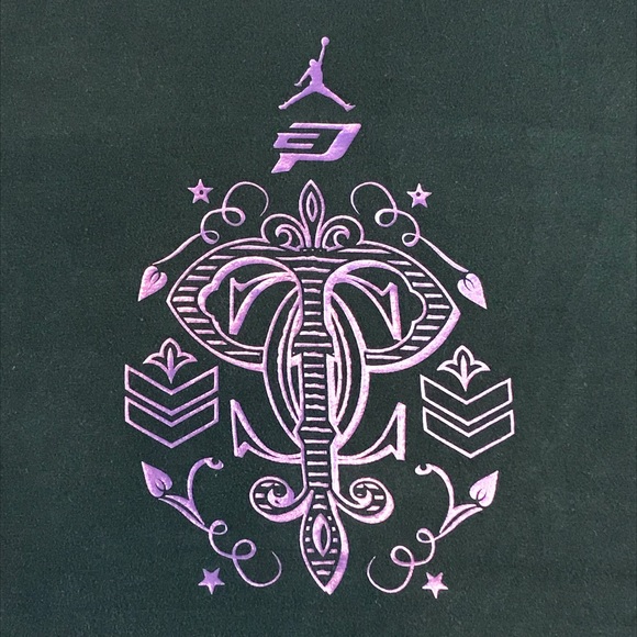 Jordan Chris Paul CP3 Men’s Air Jordan Brand Black Basketball T-Shirt Size Small - Picture 3 of 8